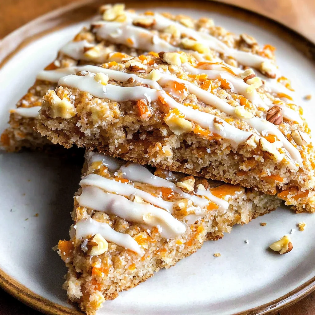 Almond Flour Carrot Cake Scones