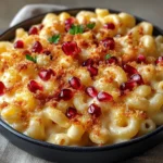Creamy Mac Cheese Pomegranate