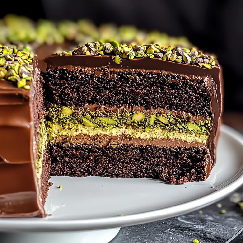 Dubai Chocolate Cake