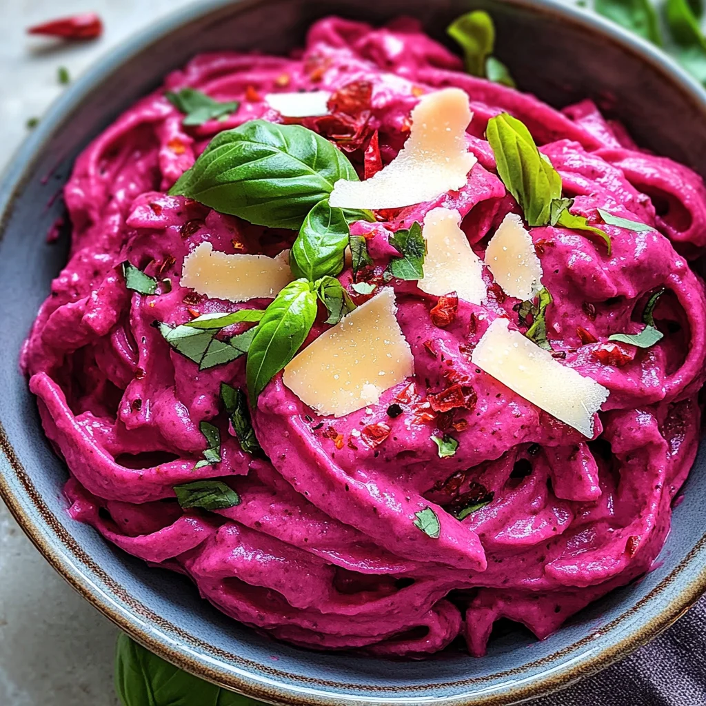 Vibrant Beet Pasta Sauce