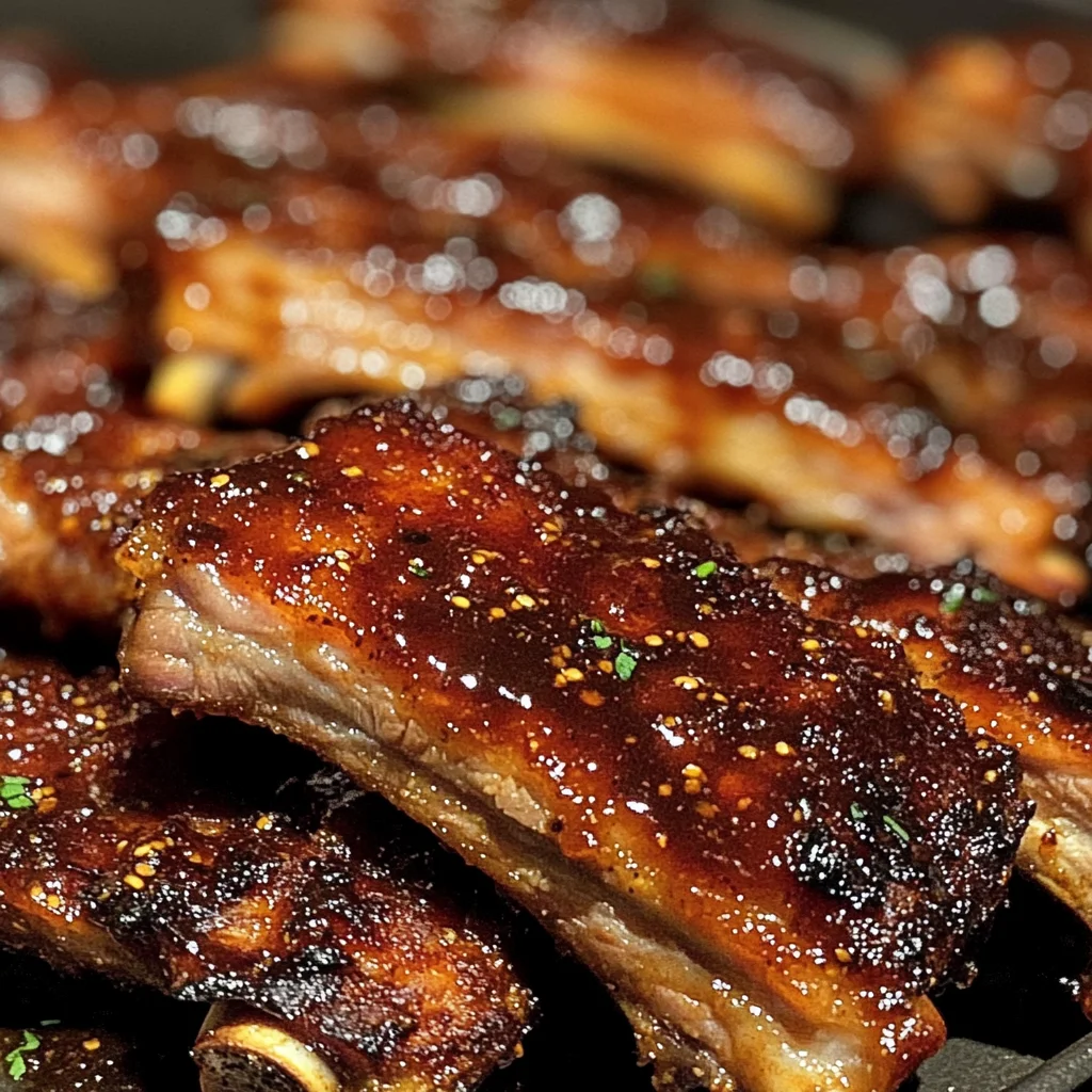 Air Fryer Baby Back beef Ribs