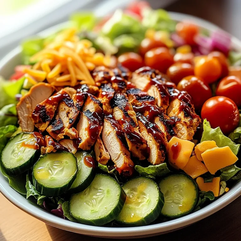 BBQ Chicken Chopped Salad