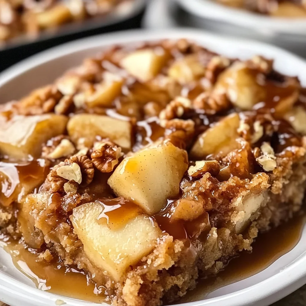 Caramel Apple Dump Cake Recipe