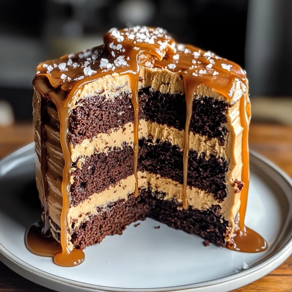 Chocolate Salted Caramel Cake