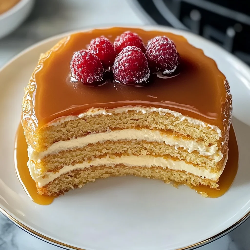Creamy Caramel Cake