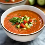 Easy Gazpacho Recipe (Vegan)
