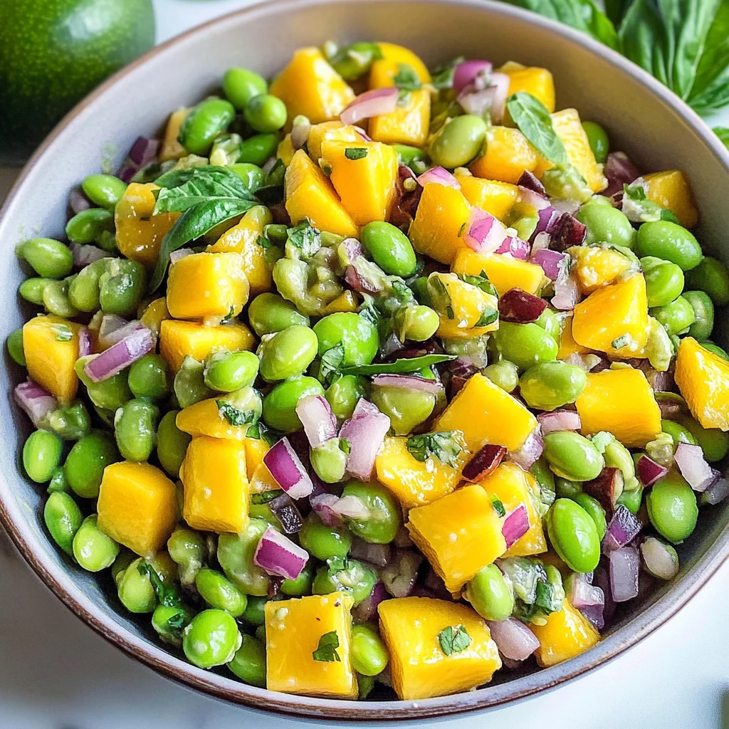 Edamame Mango Salad