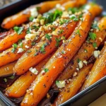 Maple Dijon Roasted Carrots