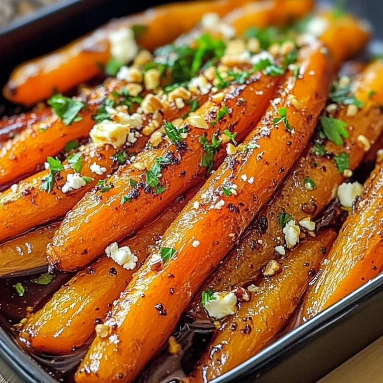 Maple Dijon Roasted Carrots