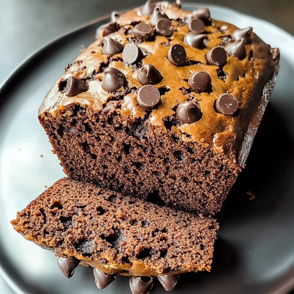 Moist Chocolate Pumpkin Bread