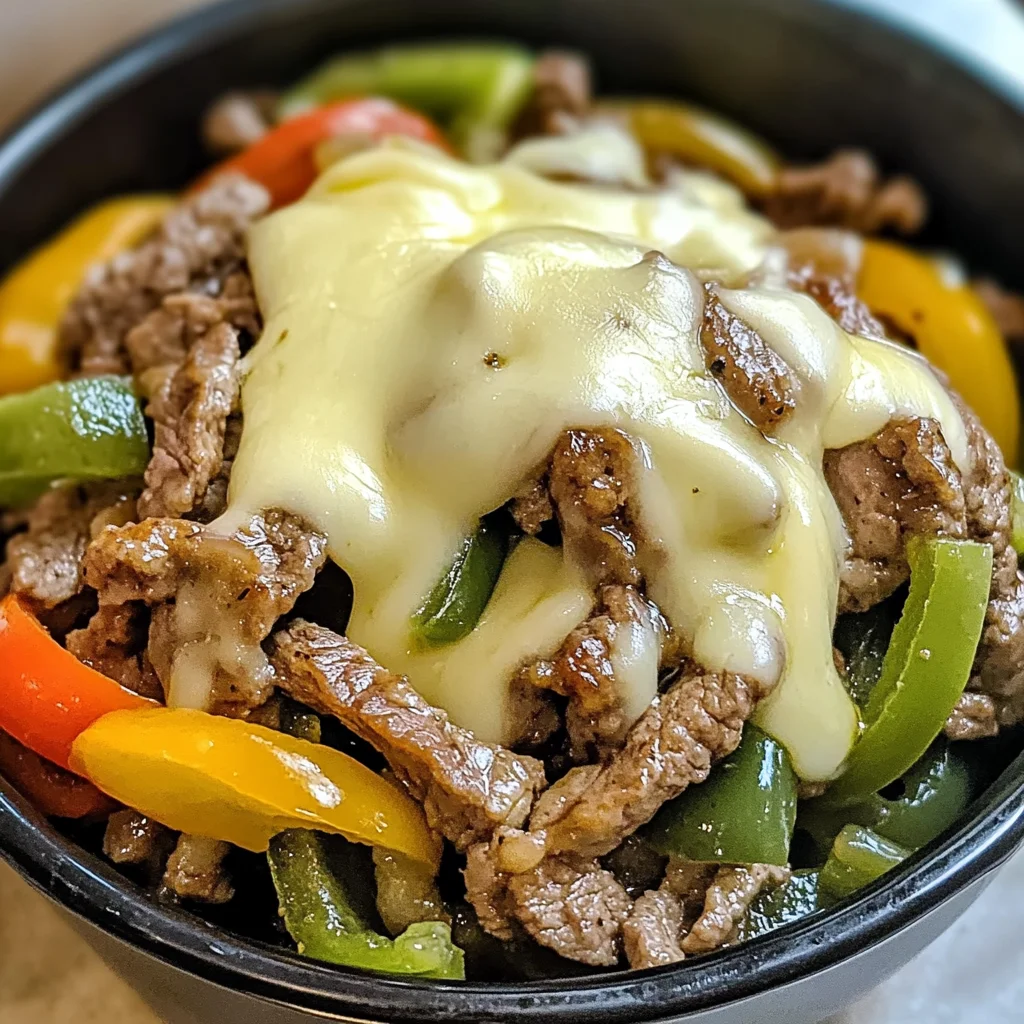 Philly Cheesesteak Bowls – Easy Low-Carb Dinner Idea
