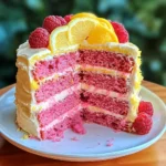 Pink Lemonade Cake