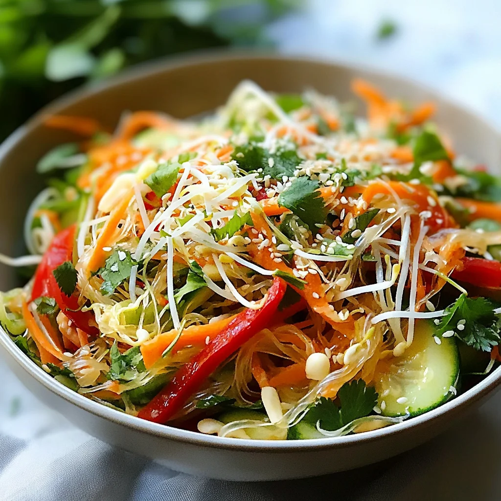 Spring Roll Salad with Spicy Ginger Dressing: An Incredible Ultimate Recipe