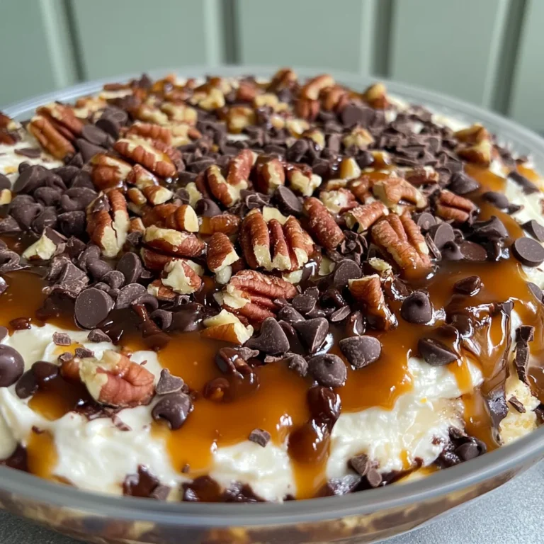 Turtle Cheesecake Dip