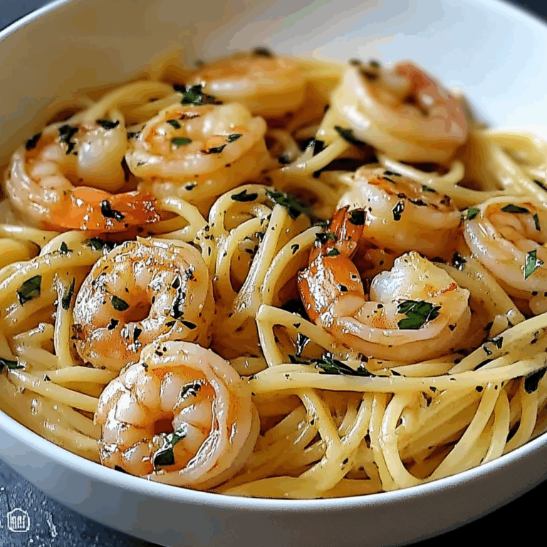 One-Pot Garlic Butter Shrimp Pasta