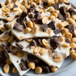 10 Minute Peanut Butter Chocolate Greek Yogurt Bark Recipe