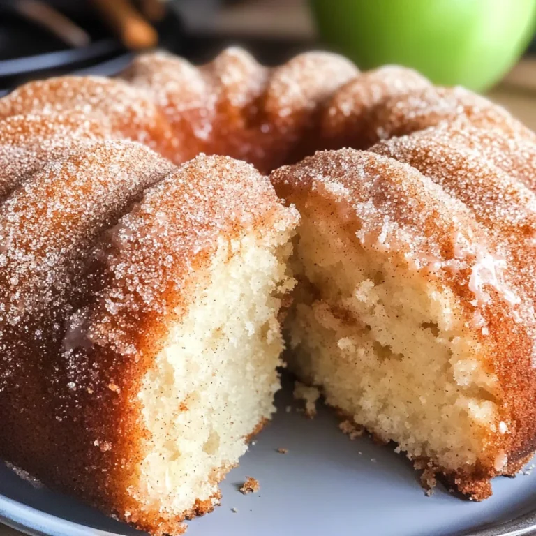 Apple Cider Doughnut Cake