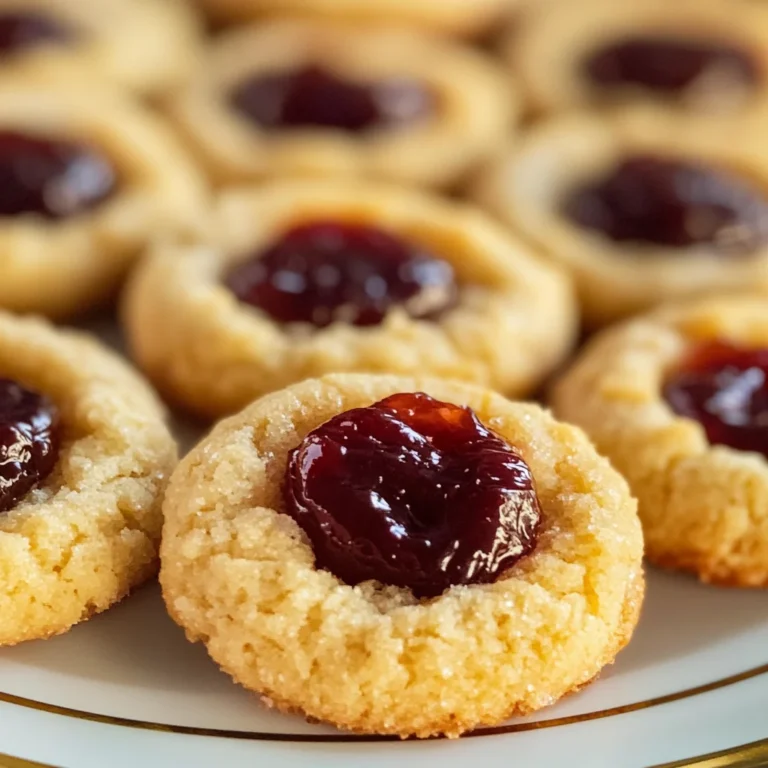 Best Christmas Thumbprint Cookies Recipe