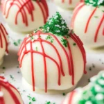 Christmas Tree Cake Truffles