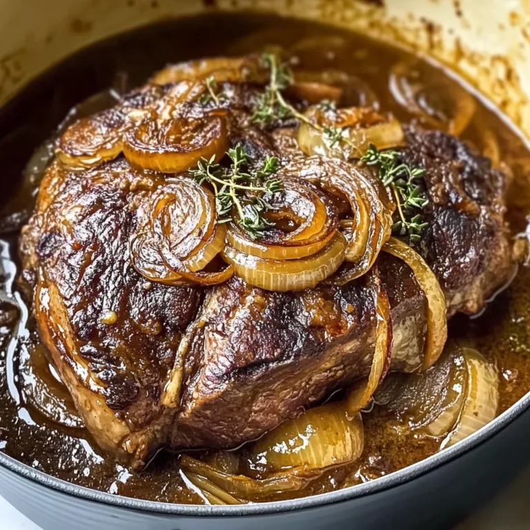 Comforting French Onion Pot Roast - theamazingfood