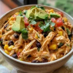 Crock Pot Fiesta Chicken