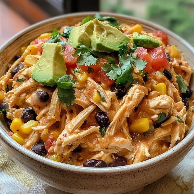 Crock Pot Fiesta Chicken