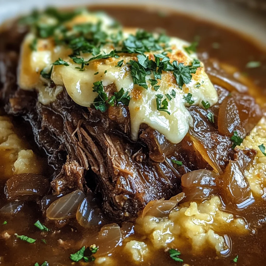 Crock Pot French Onion Pot Roast