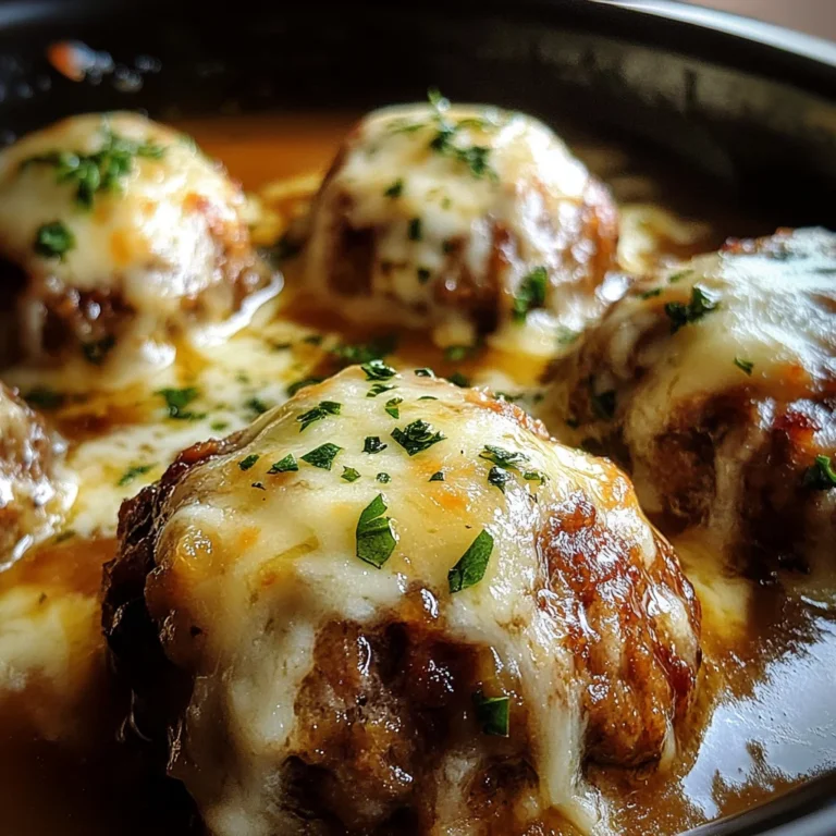 Crockpot French Onion Meatballs: 5 Steps to Comfort Bliss