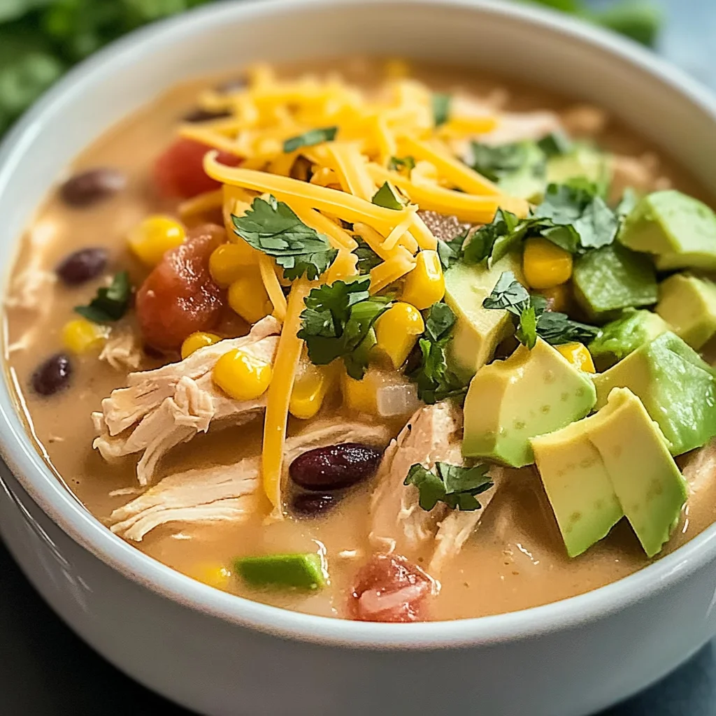 Crockpot White Chicken Chili – Easy, Creamy & Hearty