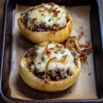 Deconstructed French Onion Burger