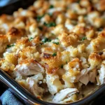 Dolly’s Chicken and Stuffing Casserole