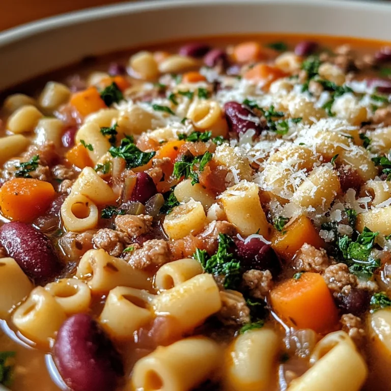 Easy Olive Garden Pasta Fagioli Soup Recipe