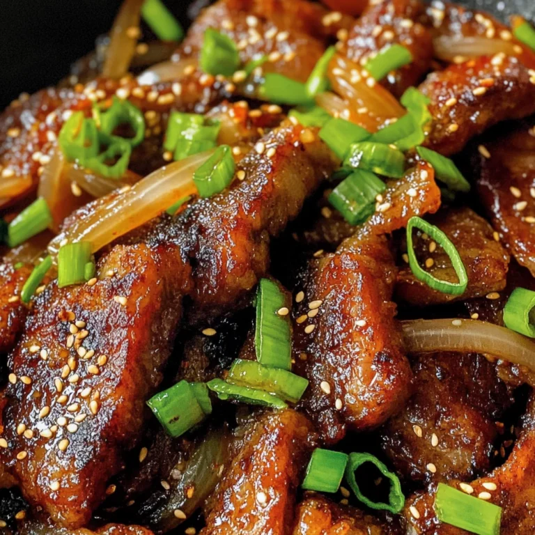 Healthy Korean beef Belly Skillet