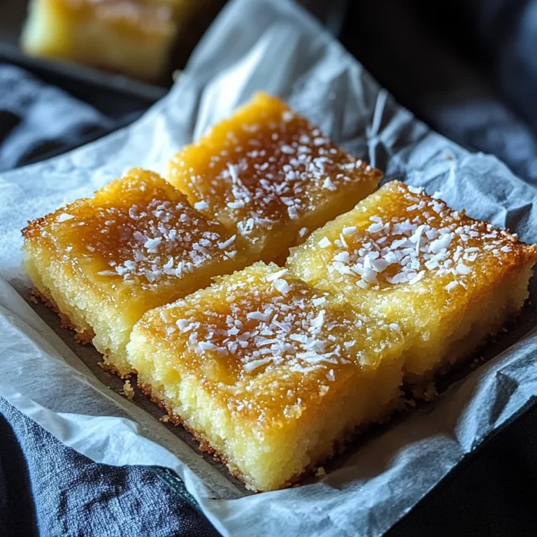 How To Make Butter Mochi (Hawaiian Butter Mochi Cake)