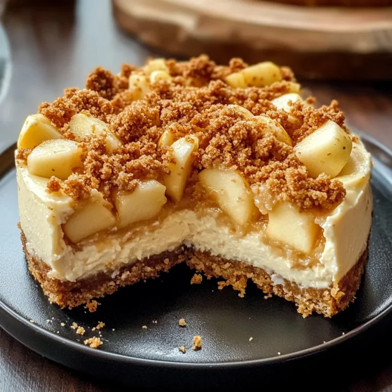 Irresistible Apple Crumble Cheesecake Recipe You’ll Crave Again