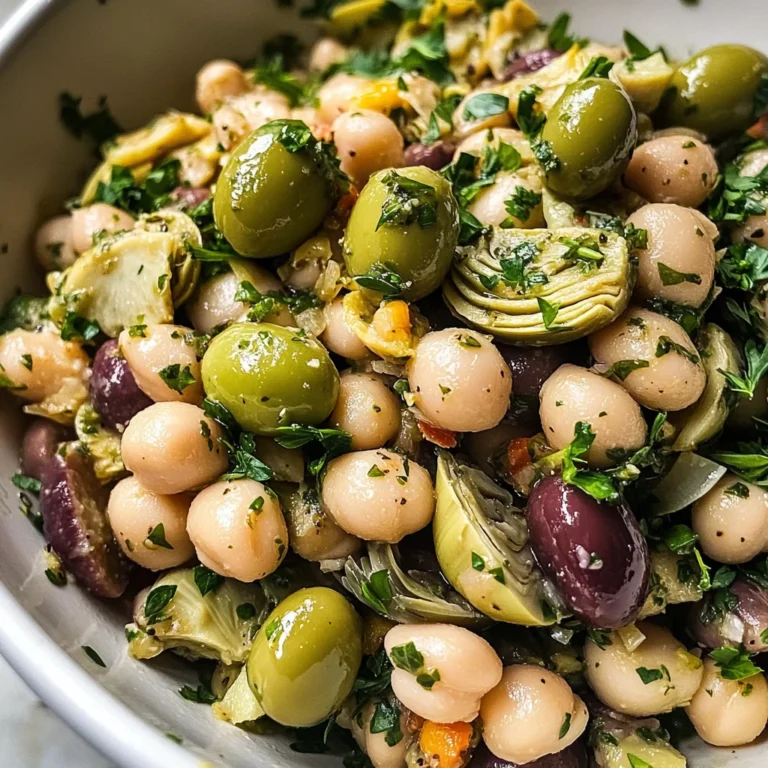 Marinated Za'atar Bean Salad