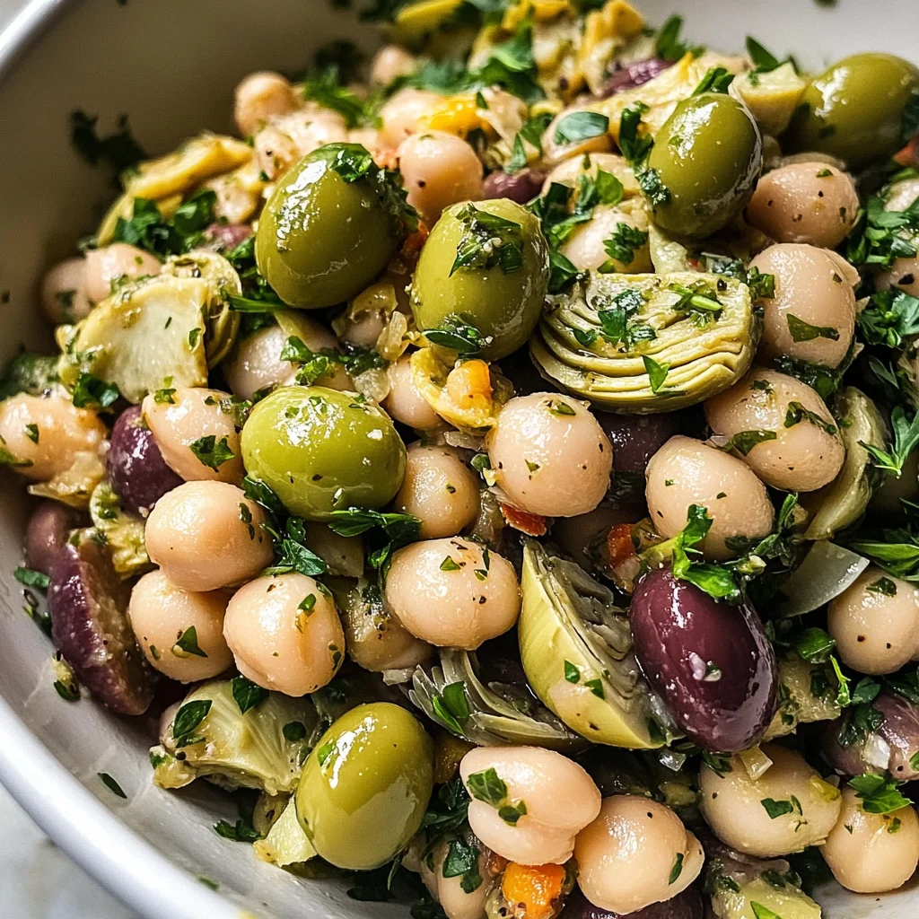 Marinated Za'atar Bean Salad