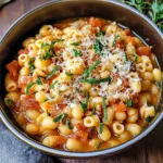 Pasta e Fagioli (Pasta and Beans Soup)