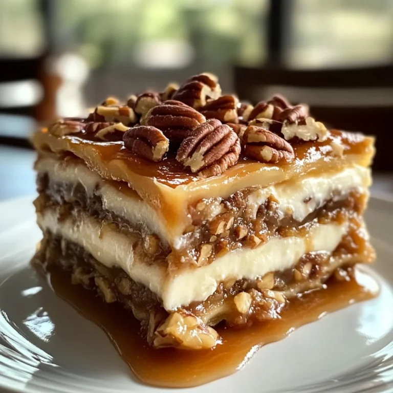 Pecan Pie Lasagna