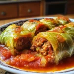 Polish Stuffed Cabbage Rolls: Comforting Flavor