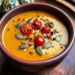 Roasted Pumpkin & Tomato Soup