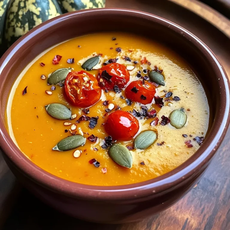 Roasted Pumpkin & Tomato Soup