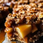 Salted Caramel Apple Pie Bars