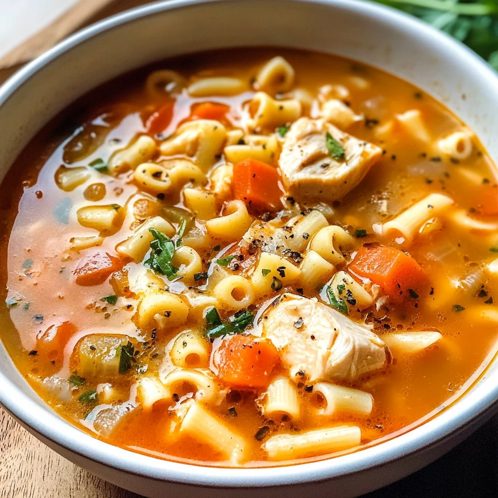 Sicilian Chicken Soup