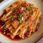Spicy Enoki Mushrooms