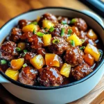 Sweet and sour meatballs