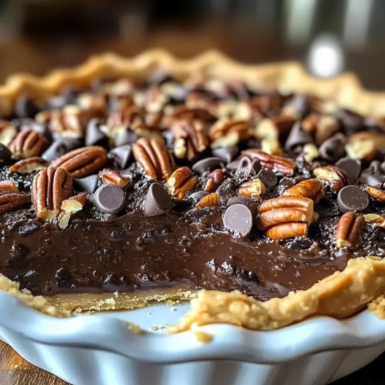 Texas Chocolate Pecan Pie