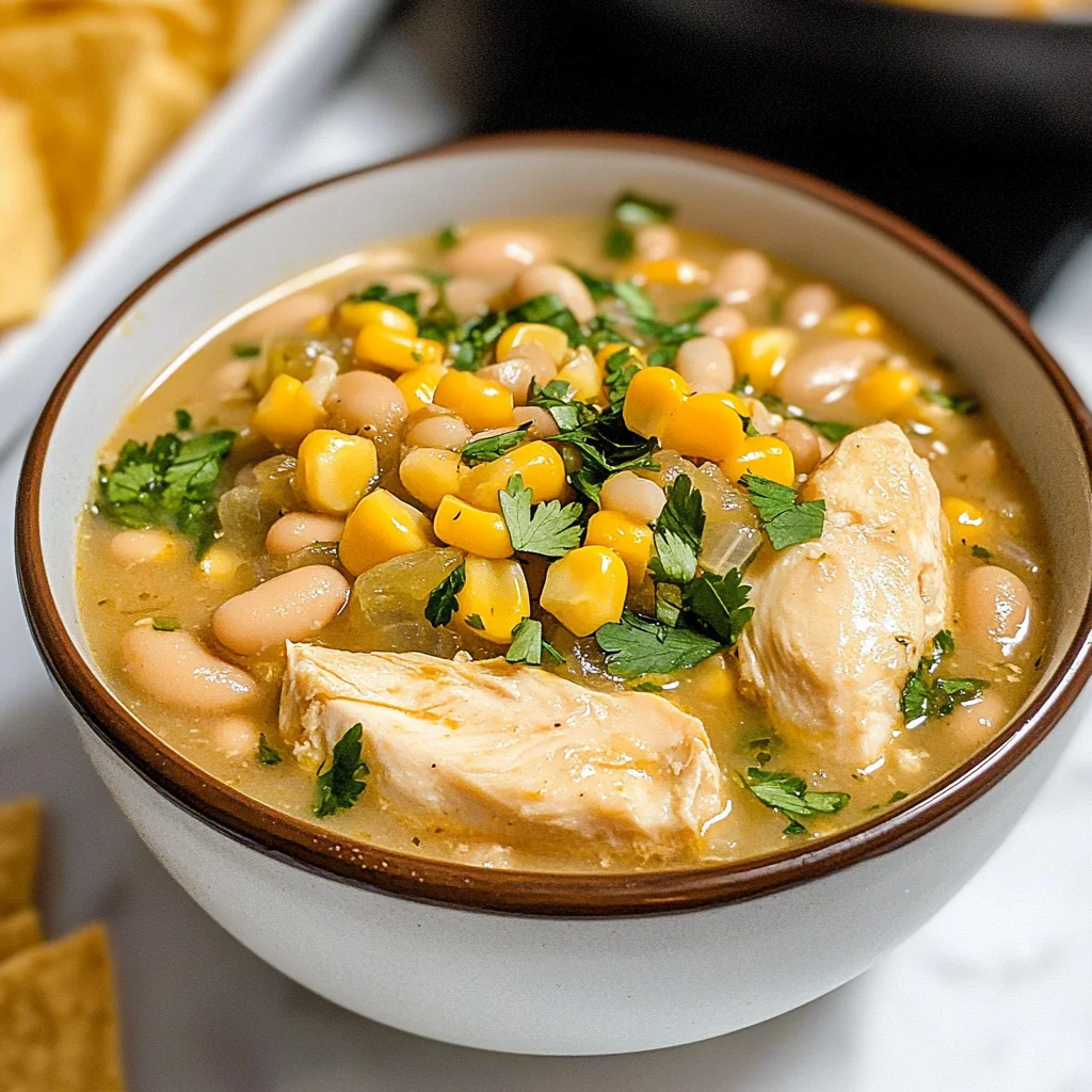 White Bean Chicken Chili Recipe