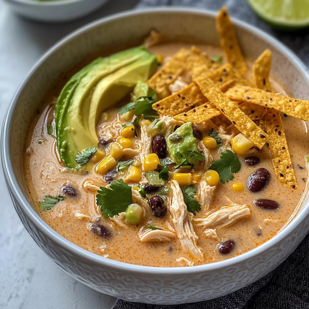 White Chicken Chili with Cream Cheese Recipe