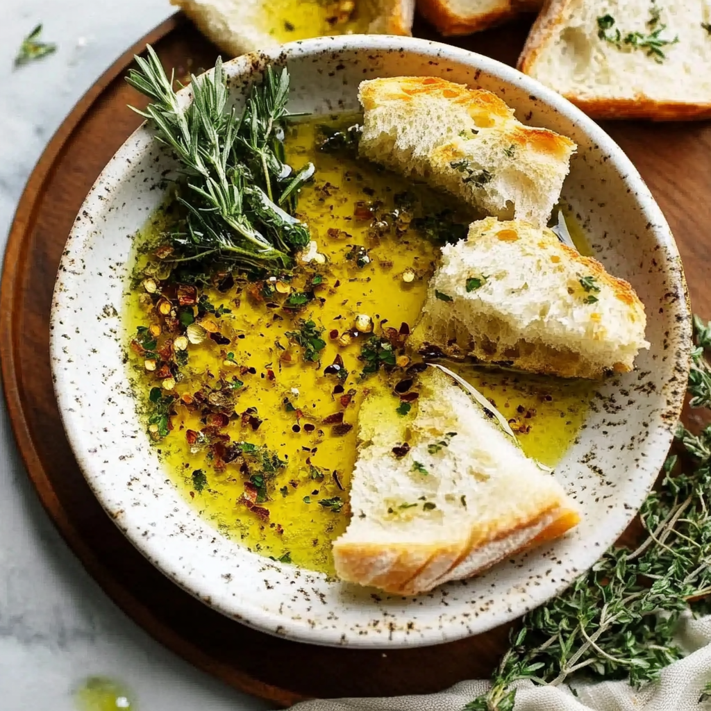 Easy Olive Oil Bread Dip